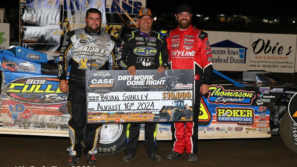 Maquoketa Speedway (Maquoketa, IA) – World of Outlaws – Hawkeye 100 – August 16th-17th, 2024. (Mike Ruefer Photos)