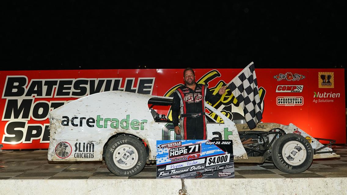 Peyton Taylor sticks it out to win Night 2 of Race For Hope 71