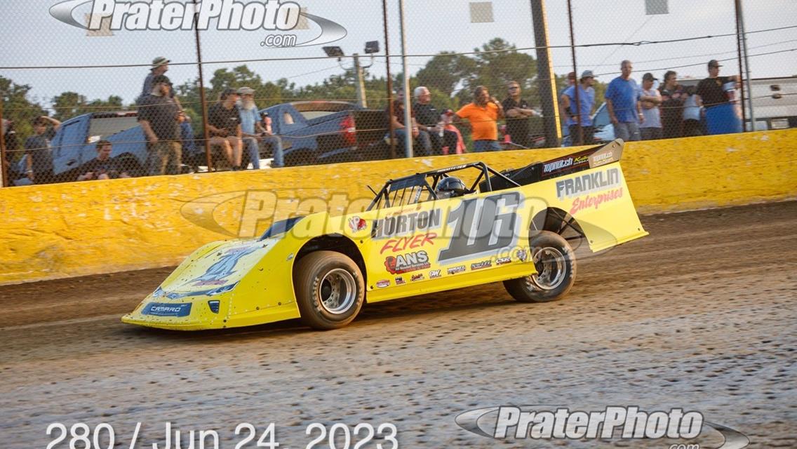 Senoia Raceway (Senoia, GA) – Topless Outlaw Dirt Racing Series – June 24th, 2023. (Prater Photo)