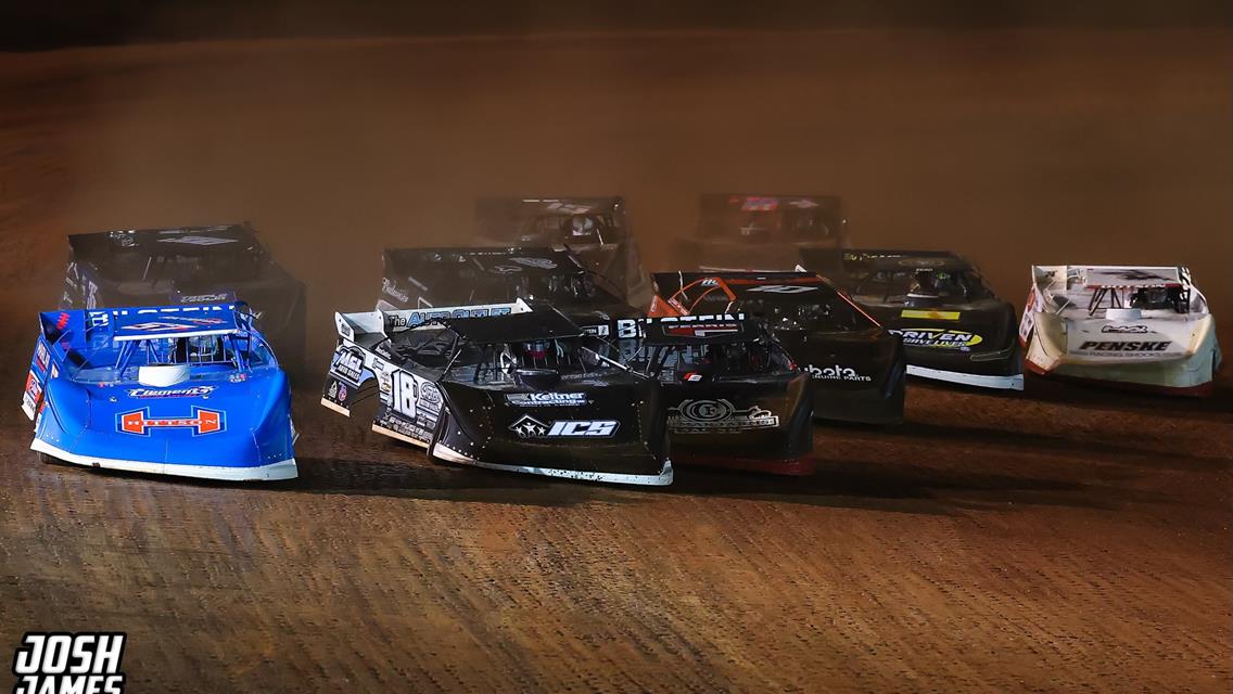 I-75 Raceway (Sweetwater, TN) – Hunt the Front Super Dirt Series – Championship Kickoff – March 8th, 2025. (Josh James Artwork)