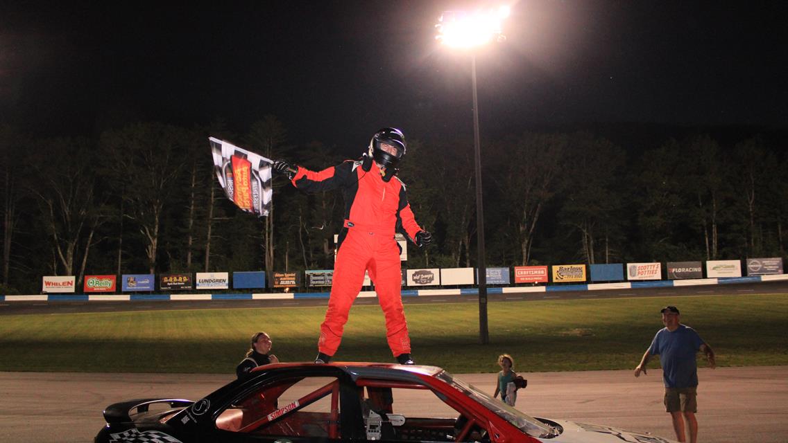Kimball Celebrates Victory in the First Annual Northeast Open Modified Summer Showdown