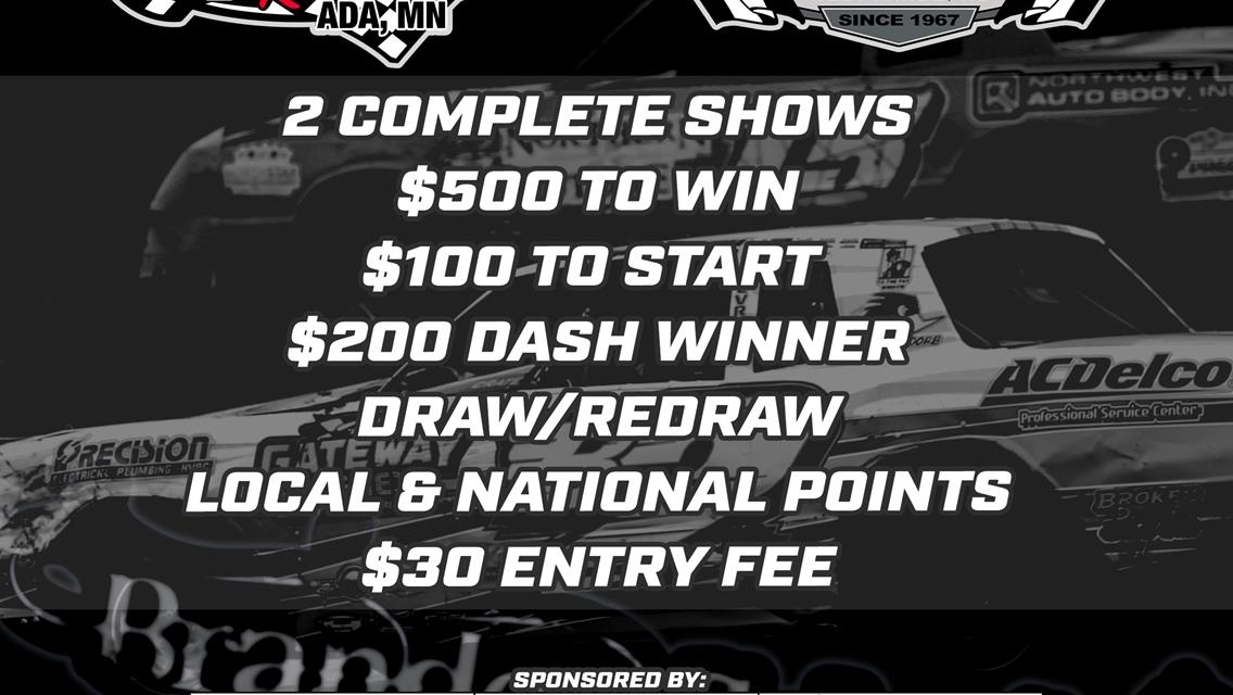 Friday, July 26 - Fan Appreciation Night | Sanders Stock Car Challenge | IMCA Hobby Stock Special | INEX Legend Minn-Kota Challenge