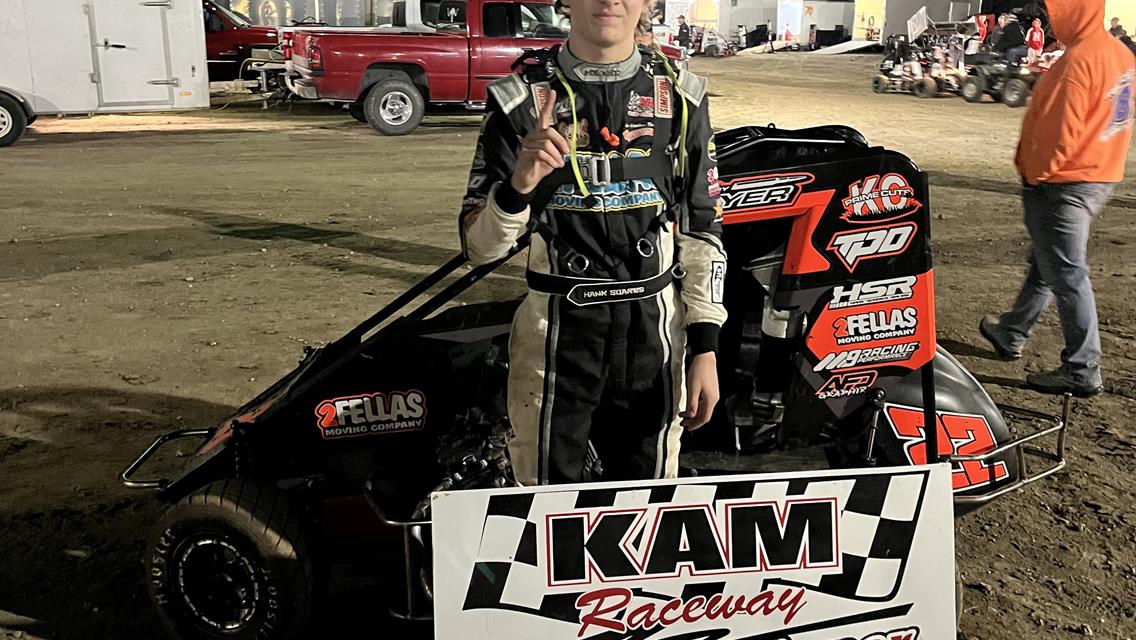 Soares, Kadous, Holt, and Kalkwarf Soar to Victory on Friday at KAM Raceway!