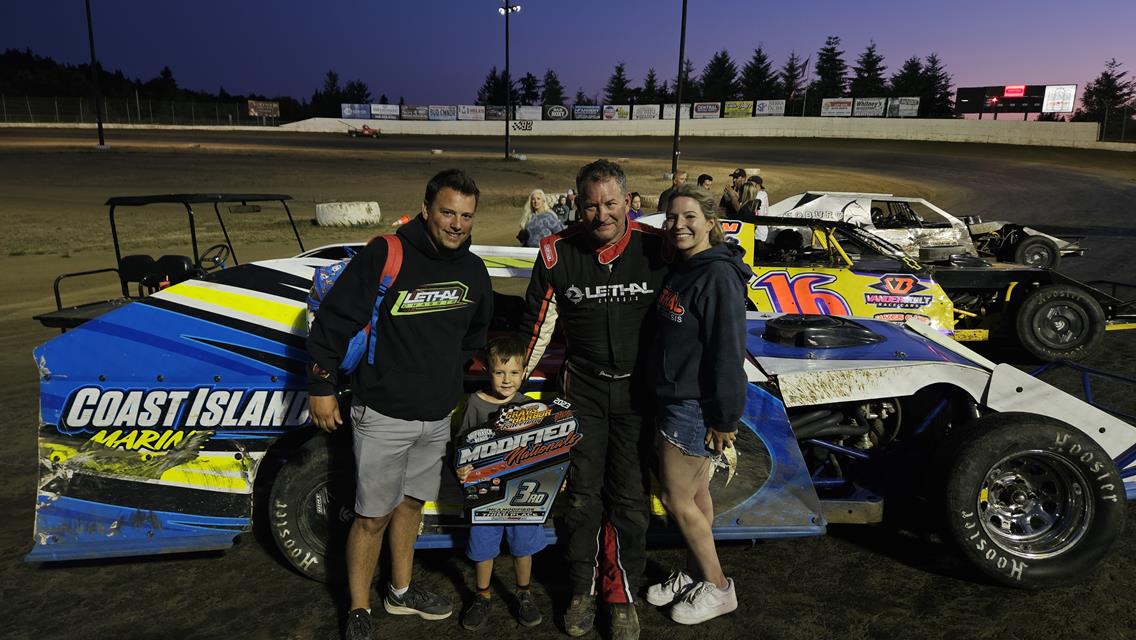 Williamson wins Race of Champions, Points and Sweatman Feature Winners