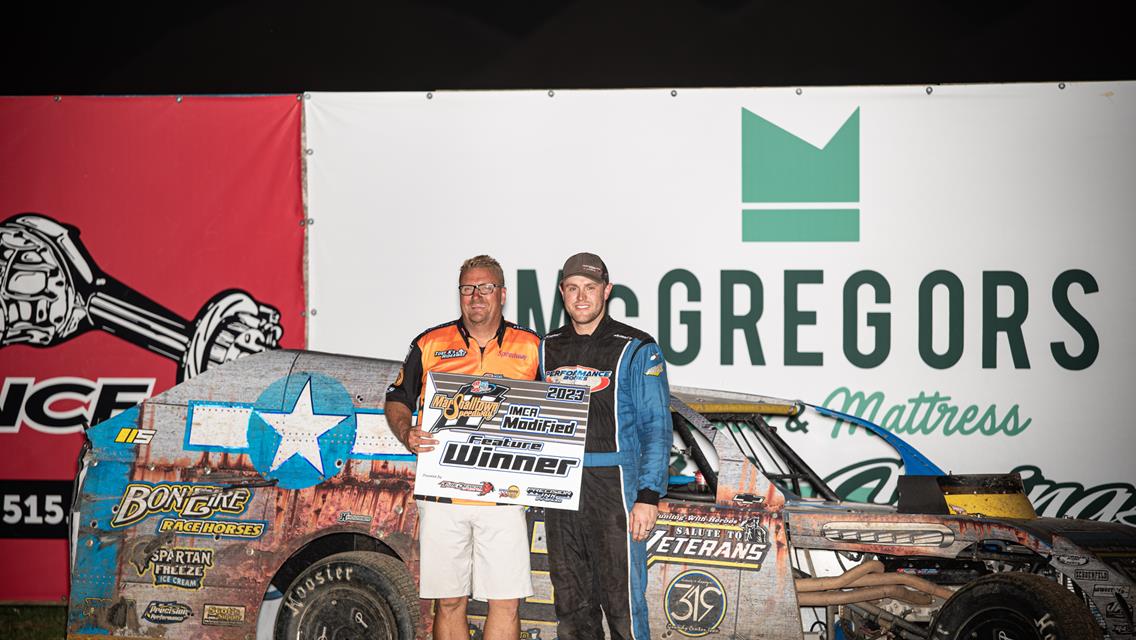 Carter takes $1K on BHE Night before the Creek