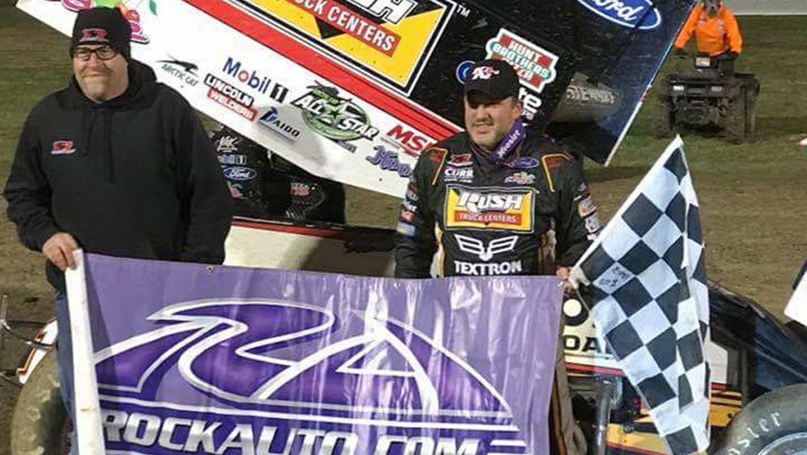 Tony Stewart claims USCS Winter Heat finale at Magnolia Motor Speedway