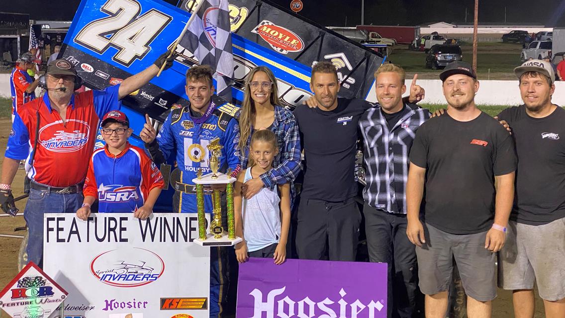 Williamson Wins Sprint Invaders Event to Build Momentum Entering 360 Knoxville Nationals
