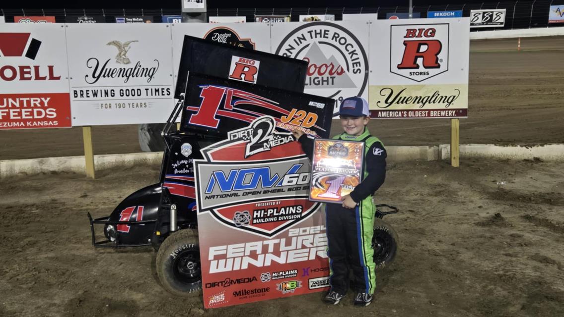 Friesen Doubles while Weger, Fetters, and Larsen Land NOW600 National Victories at Dodge City Raceway Park on Wednesday!