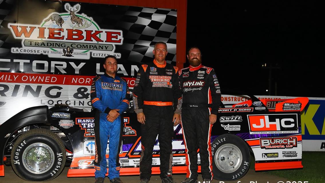 Winneshiek Raceway (Decorah, IA) – Malvern East Bank Series – King of the Bullring – June 21st, 2025. (Mike Ruefer Photo)