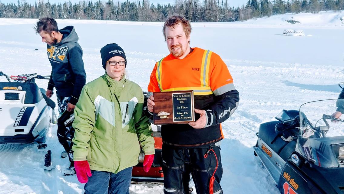 Dylan Smith Wins 2nd Annual &quot;Stay in Kenora 100&quot; Sled Enduro, Doer Wins Twins