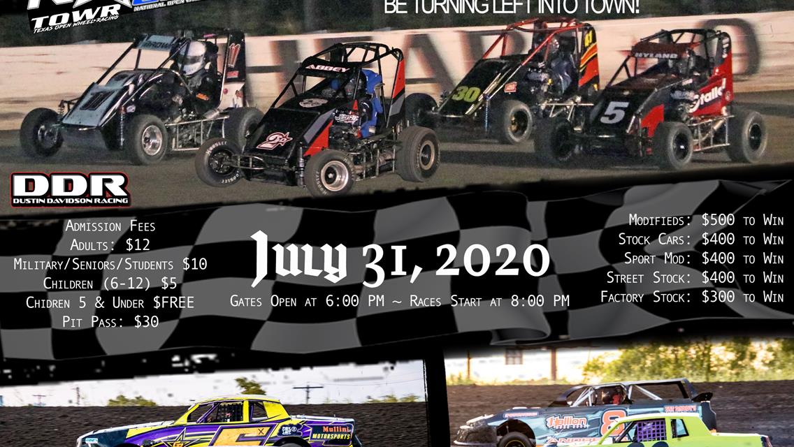 NOW 600 Mini sprints invade the speedway 7/31/20