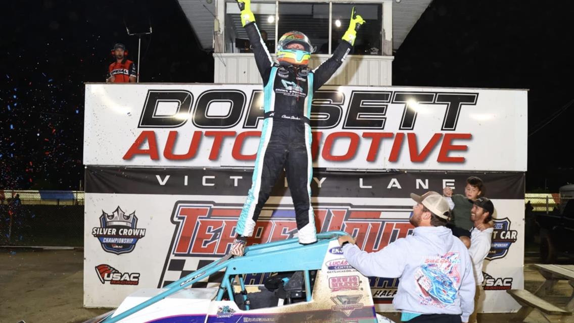 Moose Crossing! Stockon Sprints TO First USAC Win in 5 Years At Terre Haute