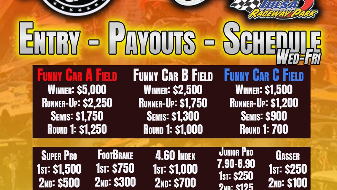 60th Anniversary Event includes Funny Car Chaos, &quot;The Snake&quot; and Pinup Girl Contest