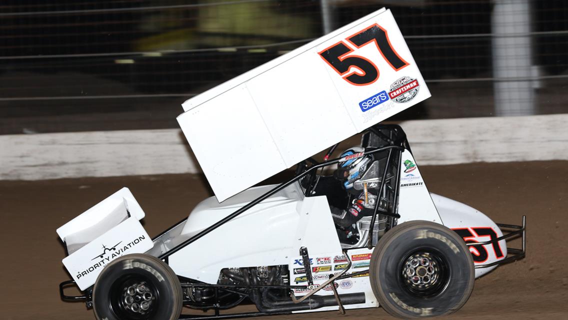 Giovanni Scelzi Makes Third Straight World of Outlaws A Main During Bakersfield Debut