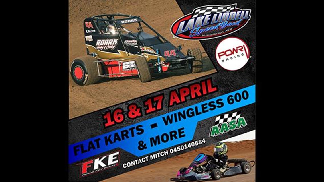 POWRi 600cc MicroSprints Australia to Make History in Wingless Easter Event