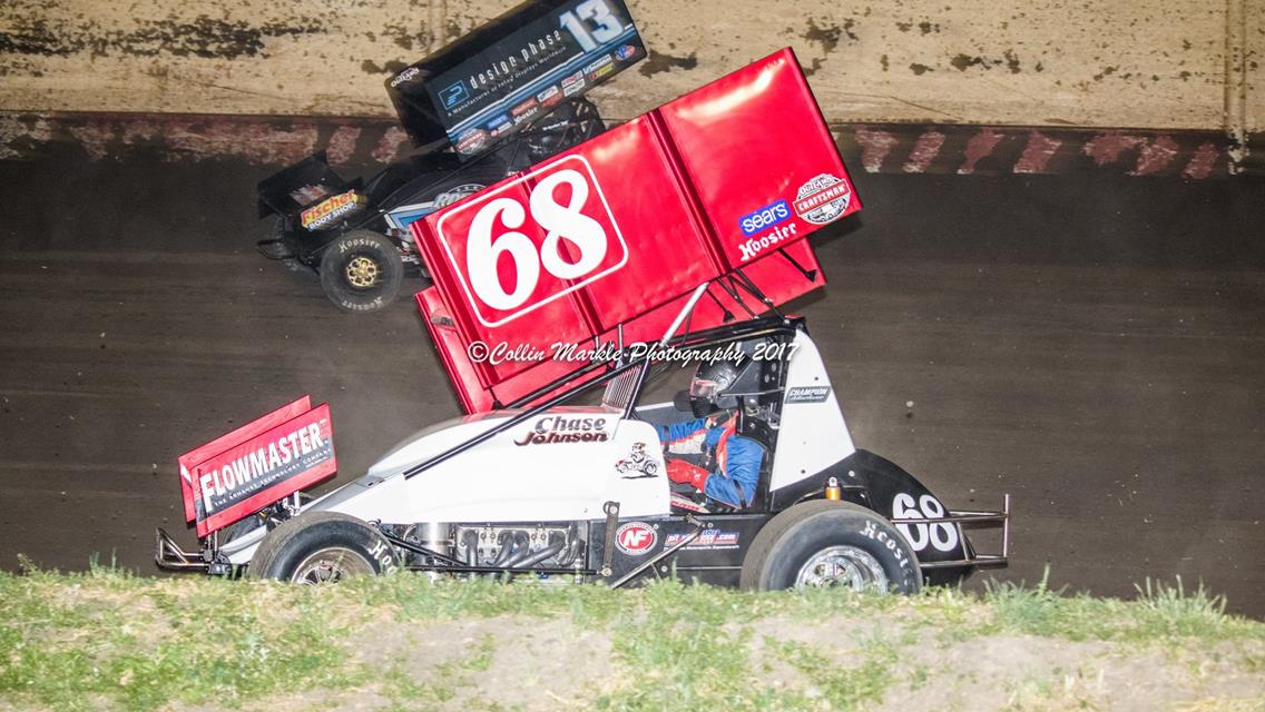 Johnson Starts 2017 Strong With World of Outlaws at Thunderbowl Raceway