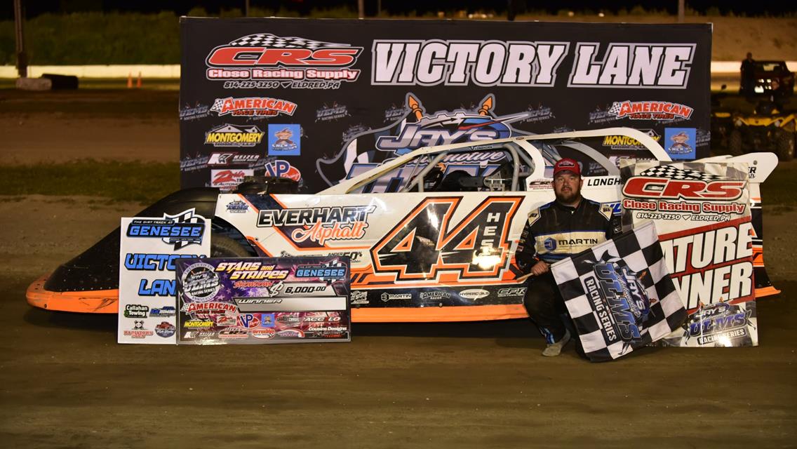 Dave Hess Jr. Steals the Show in Wild Stars &amp; Stripes Showdown Finish at Genesee