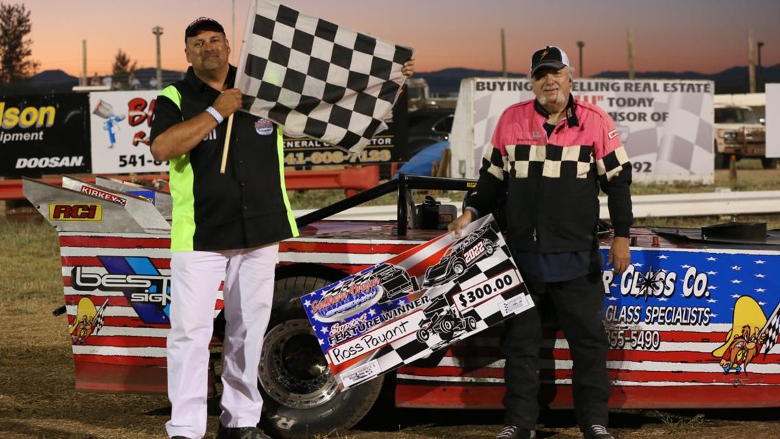 Wheeler, Killingsworth, Payant, And A. Hedges Score July 23rd Wins At Southern Oregon Speedway