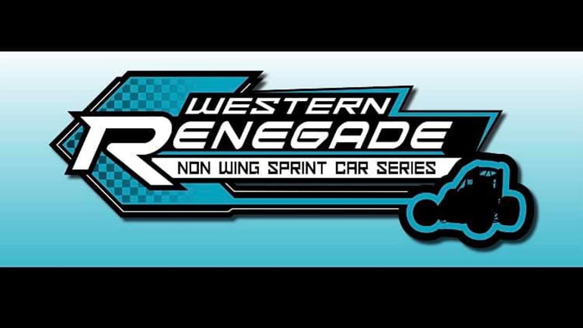 Western Renegade Non-Wing Sprint Cars &amp; 1/2 Price Beer Night - July 20th