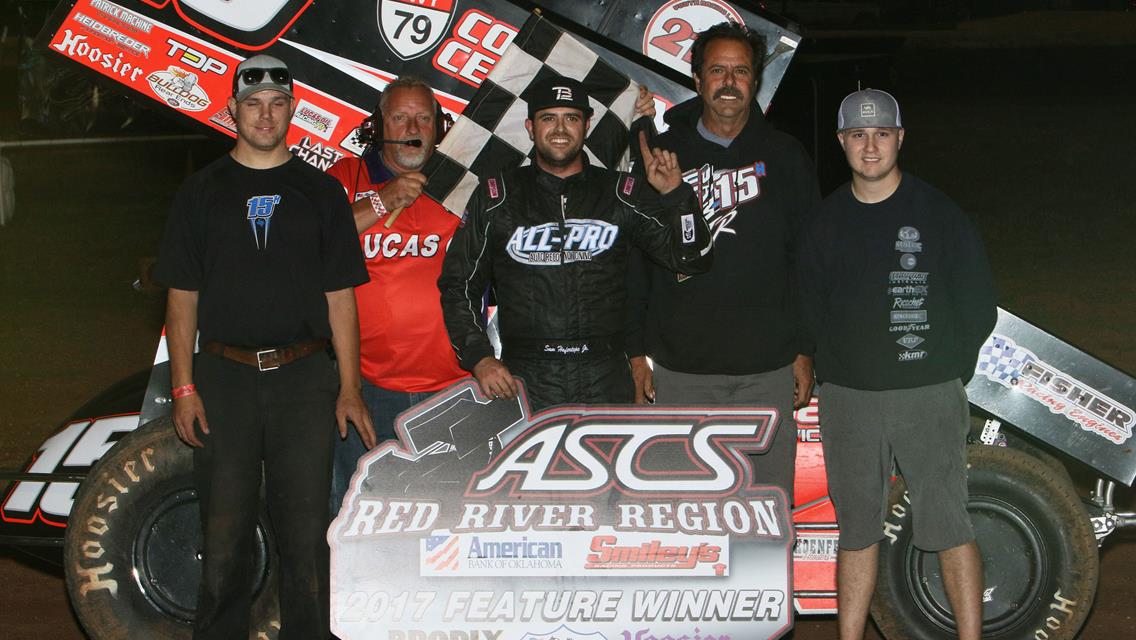 ASCS Red River Loot Goes To Sam Hafertepe, Jr. at Lawton Speedway