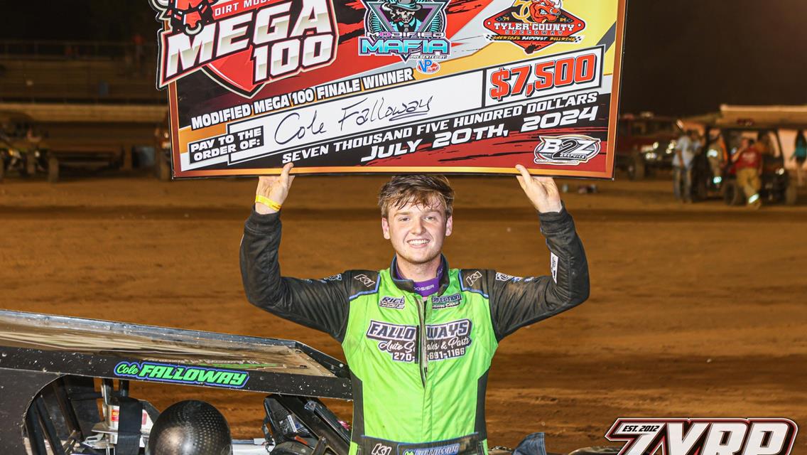 Cole Falloway Dominates 8th Annual Modified MEGA 100 at America’s Baddest Bullring