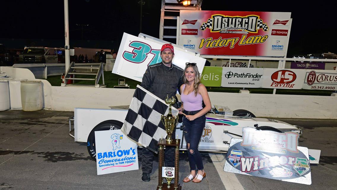 Nick Barzee Bags Victory in J&amp;S Paving 350 Super &#39;Clash for Cliff&#39; Season Opener