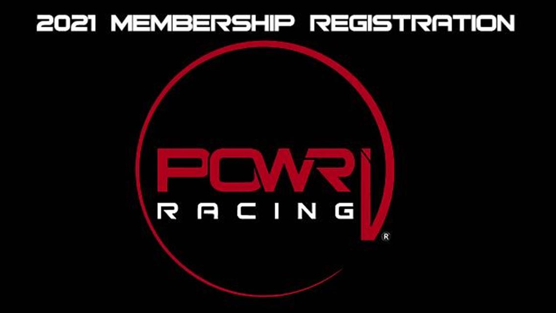 POWRi 2021 Membership Registration Now Available