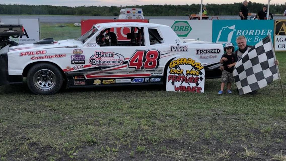 A night of close finishes at Greenbush Race Park