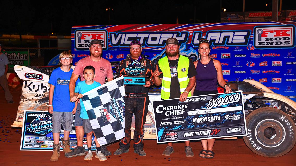 Cherokee Speedway (Gaffney, S.C.) – Southern Thunder Super Dirt Series – Grassy Smith Memorial – June 21st, 2025. (ZSK Photography)