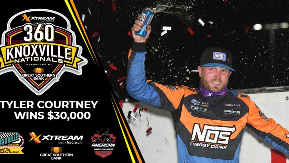 Tyler Courtney Wins $30,000 at the 360 Nationals!