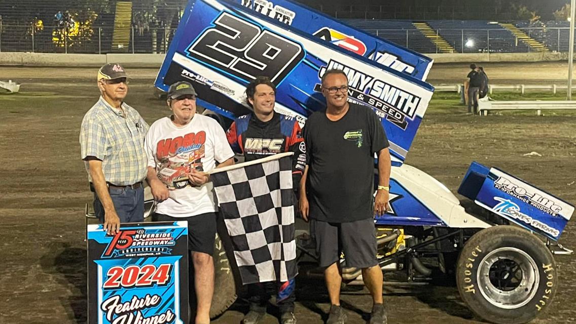 Howard won the Melvin Holcomb Classic on Saturday, June 22 at Riverside International Speedway.