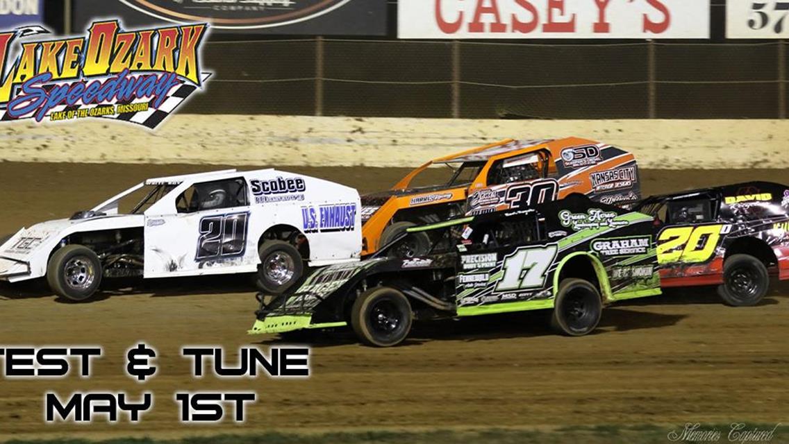 Lake Ozark Speedway Prepares for Test and Tune Practice Days