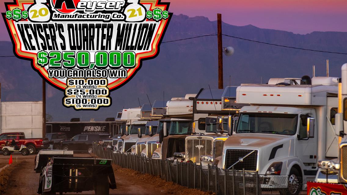 Keyser Quarter-Million Challenge Returns for 2021 Wild West Shootout