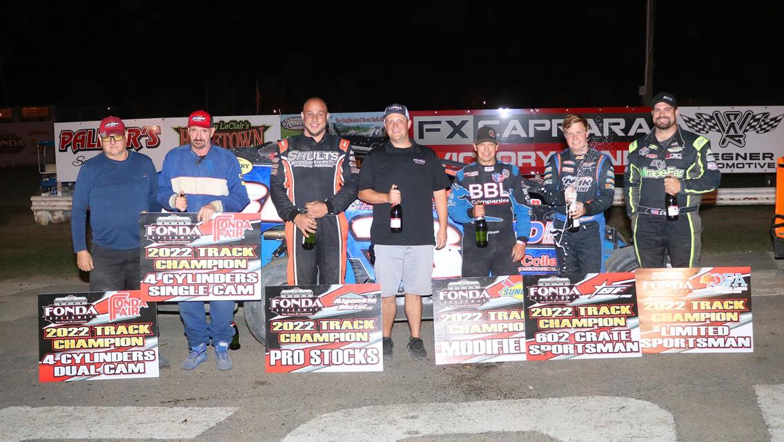 2022 FONDA SPEEDWAY TRACK CHAMPIONS THOUGHTS IN THEIR OWN WORDS