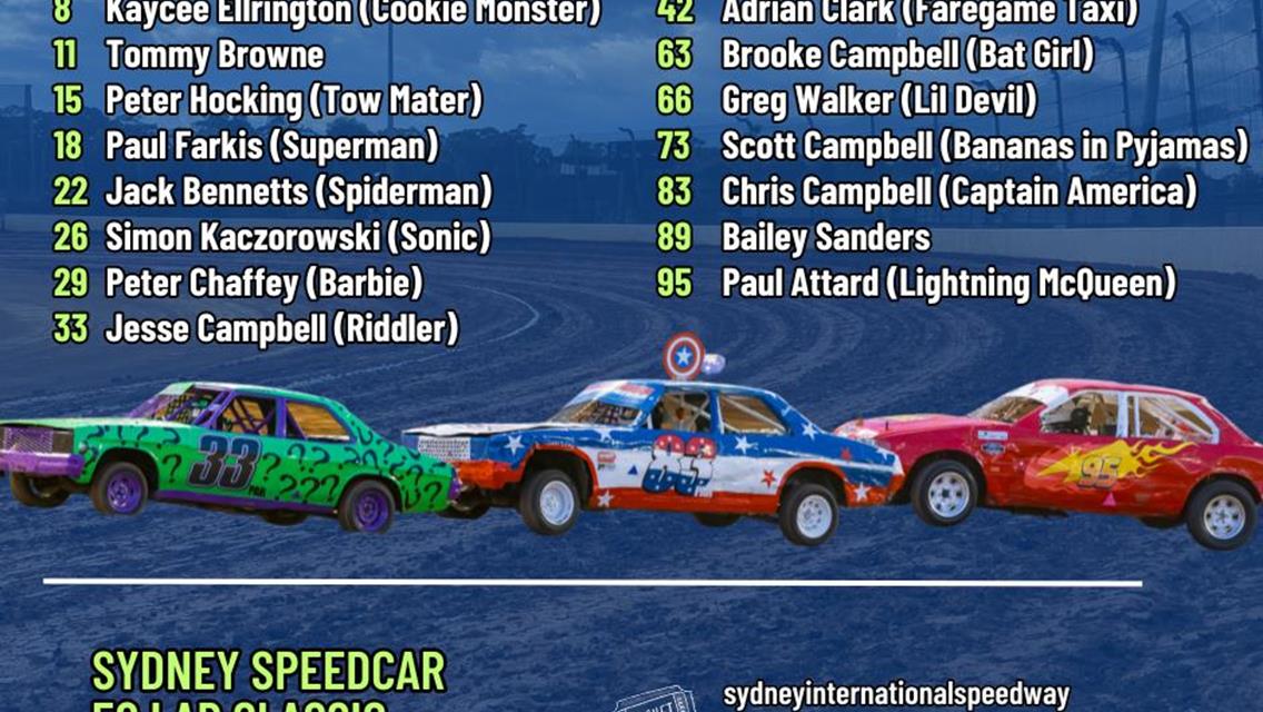 Sydney Speedcar 50 Lap Classic
