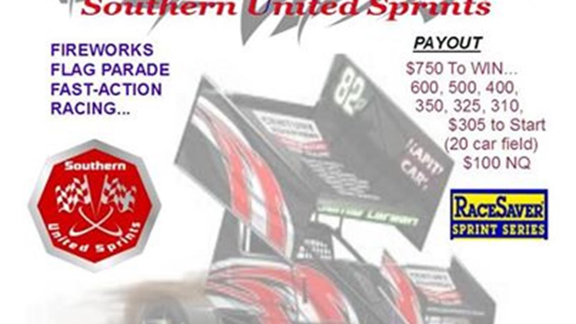 March 1st Southern United Sprints at Cottonbowl Speedway, Paige TX