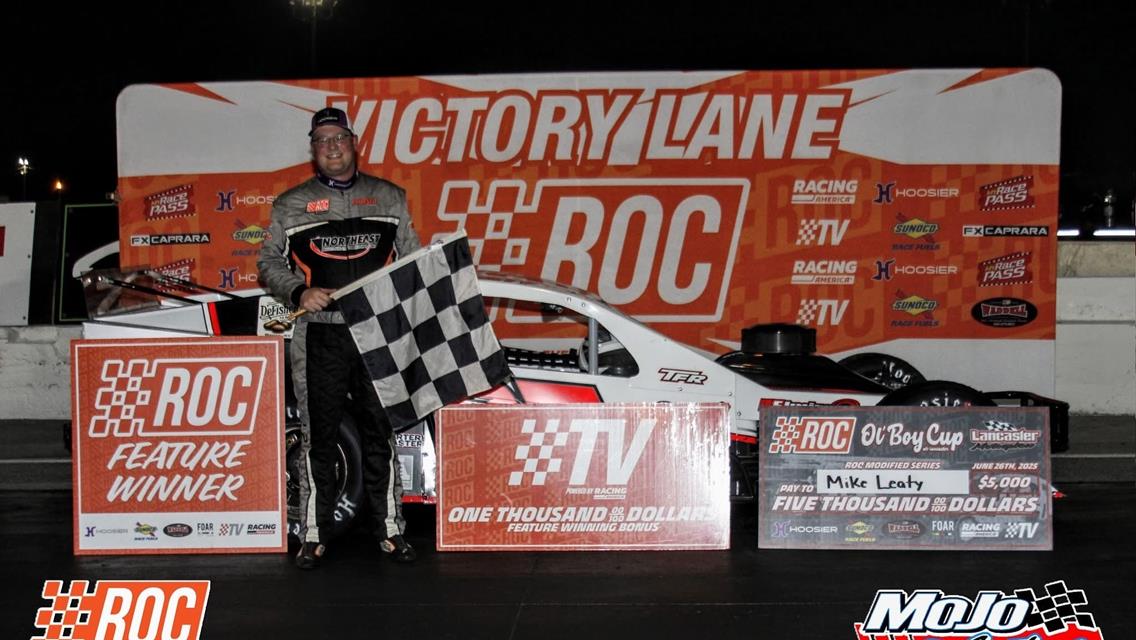 Mike Leaty Wins Ol' Boy Cup IX at Lancaster