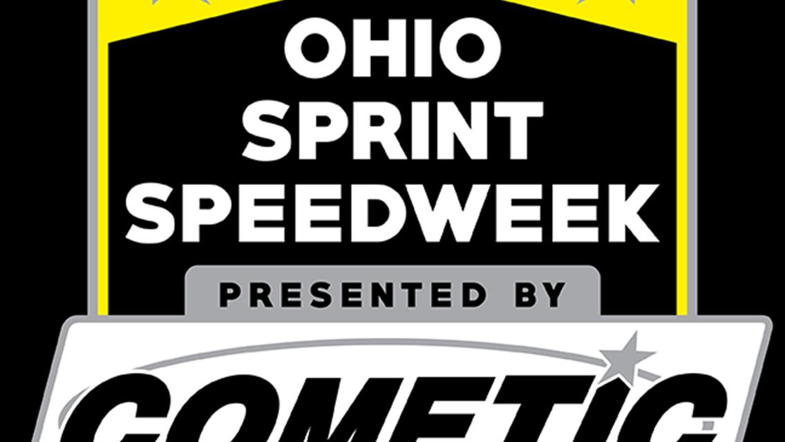 34th Annual Ohio Sprint Speedweek presented by Cometic Gasket Ignites June 17 at Attica