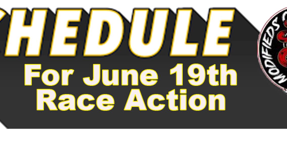 Schedule for Mods 50, Sportsmen 35 &amp; Pure Stock 20 Next; Get Advance tickets On Line! Click Button on Red Bar at top of home page.