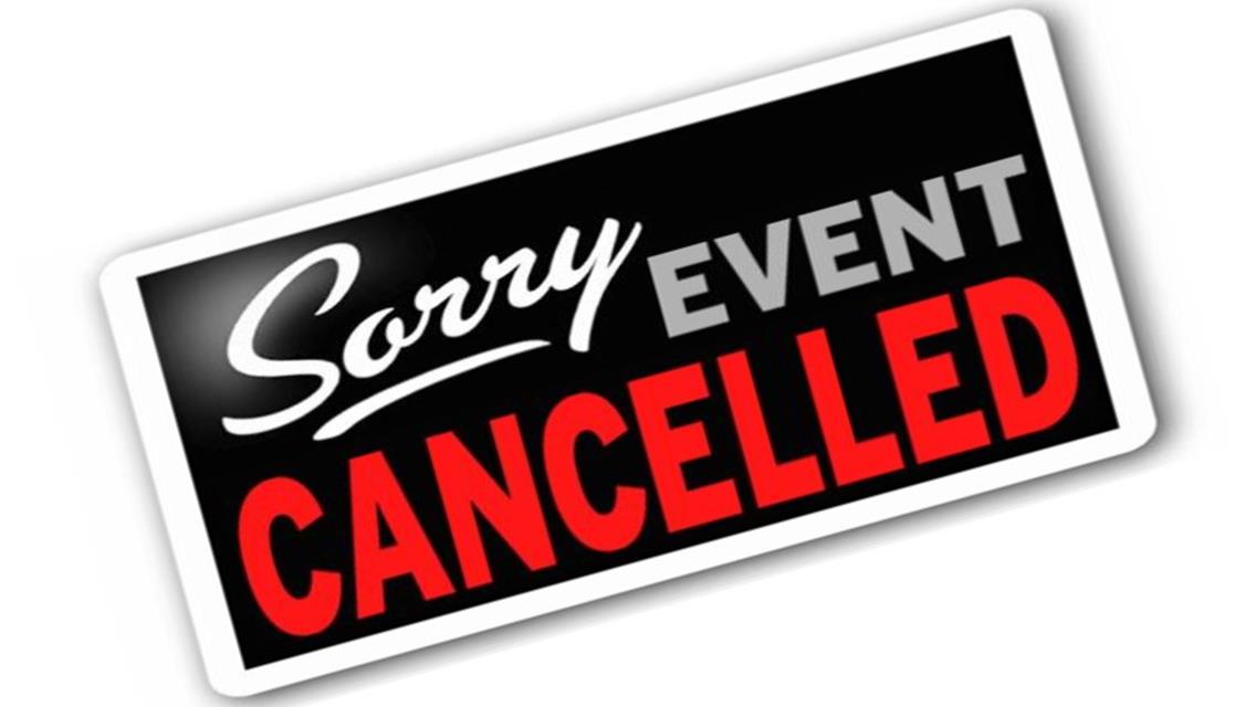 DELAWARE DIRT TRACK CHAMPIONSHIPS CANCELLED