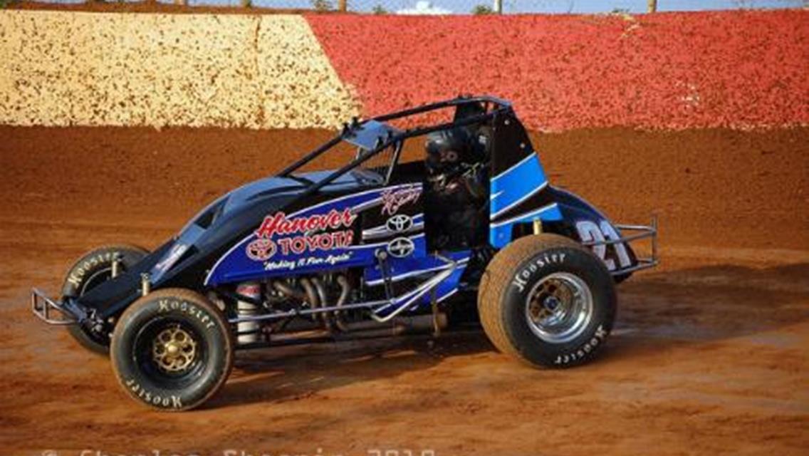 Montieth Flexes His Muscles During USAC Lincoln Stop