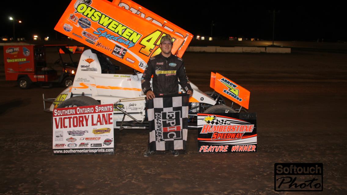 WESTBROOK WINS SEVENTH WITH SOS AT HUMBERSTONE