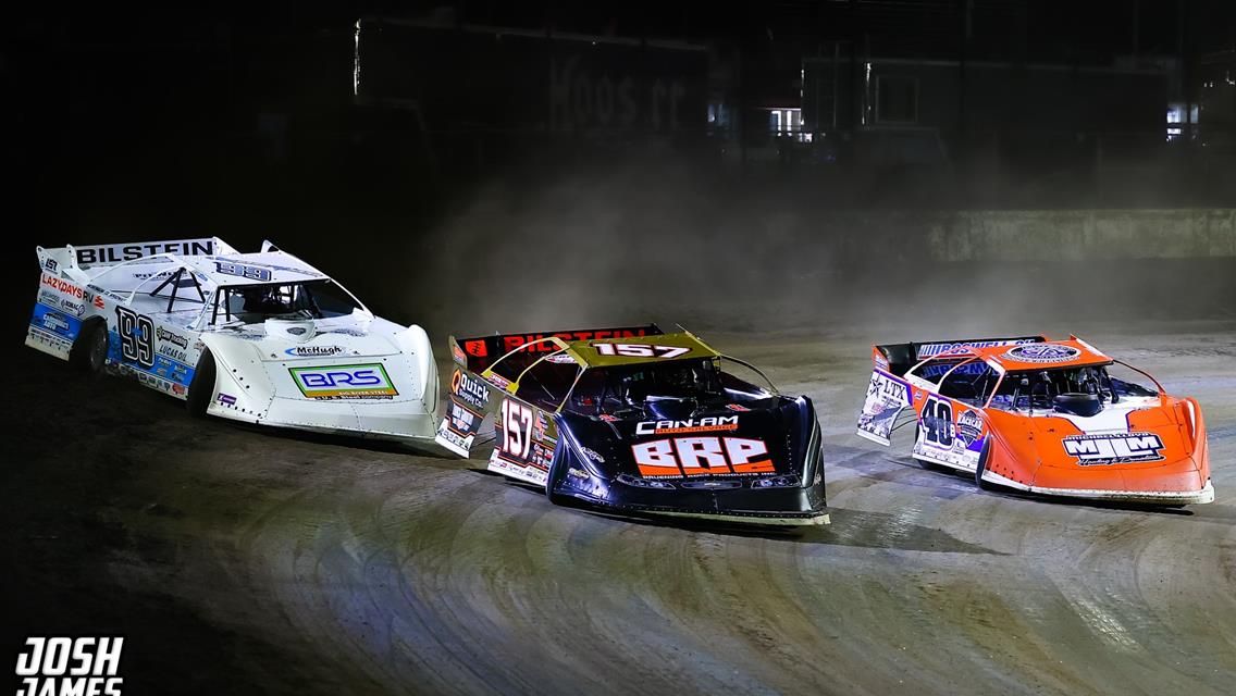 Volusia Speedway Park (Barberville, FL) – DIRTcar Nationals – February 10th-15th, 2025. (Josh James Artwork)