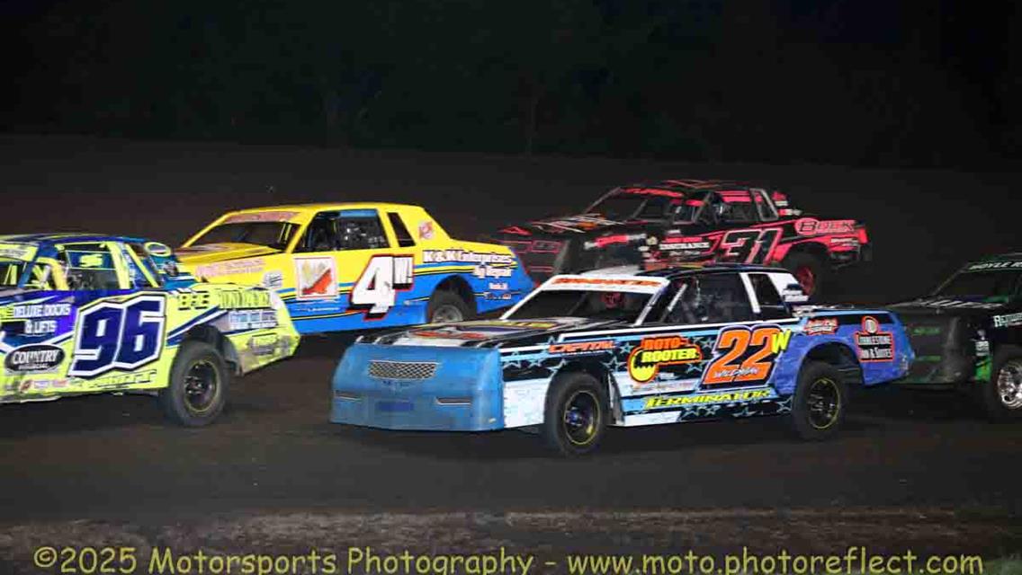 Laney and Avila take Anniversary checkers at Boone Speedway.