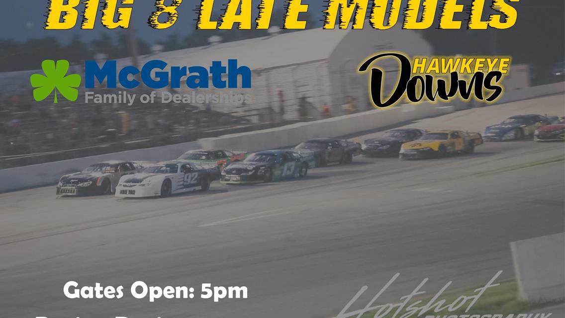 Big 8 Series Late Models THIS FRIDAY