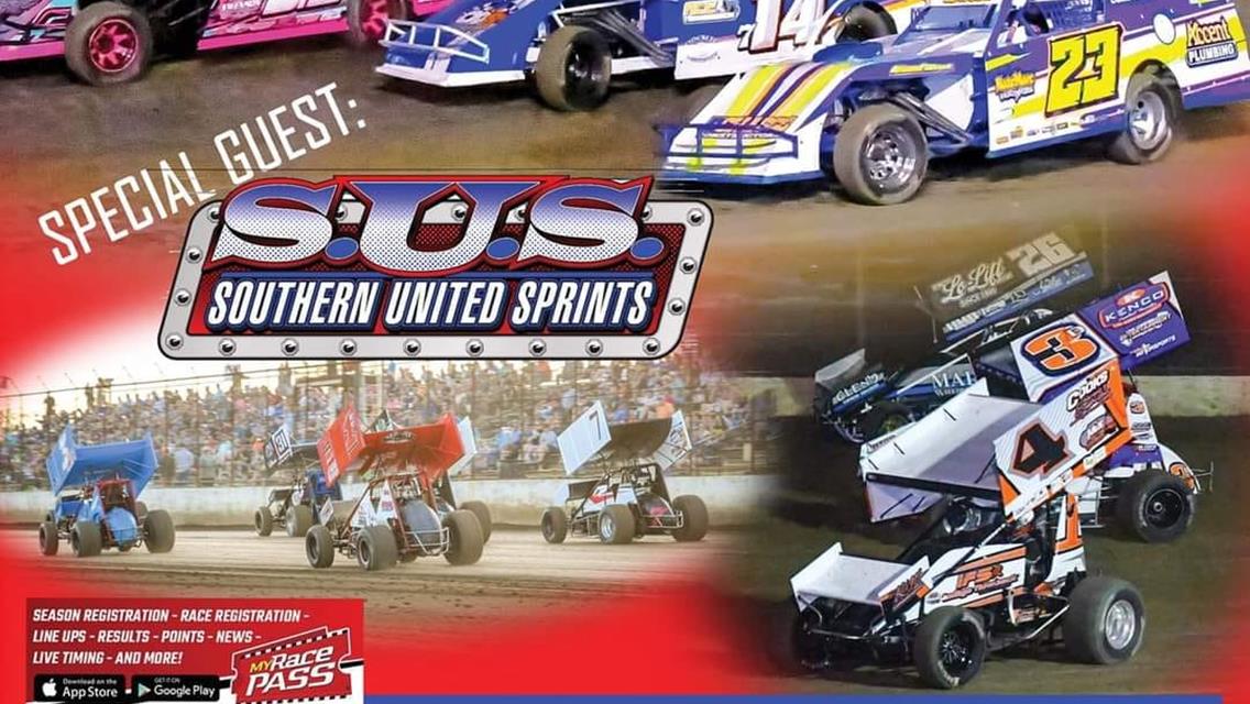 July 13th Race Day Schedule - Welcome Southern United Sprints!