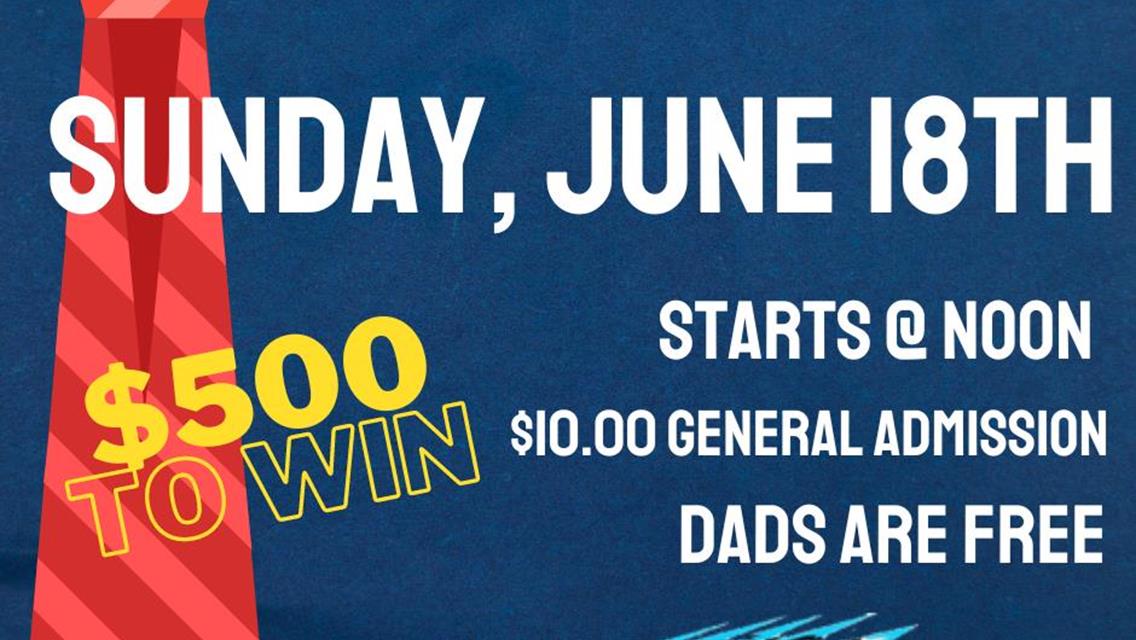 FATHER&#39;S DAY ENDURO RAIN OR SHINE STARTS AT NOON AT COTTAGE GROVE SPEEDWAY!!