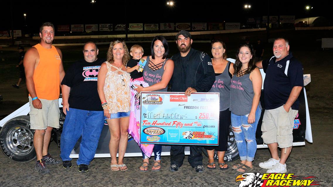 Freedom Fest winners are Boston, Andrews, Ware, Saathoff &amp; Krichau