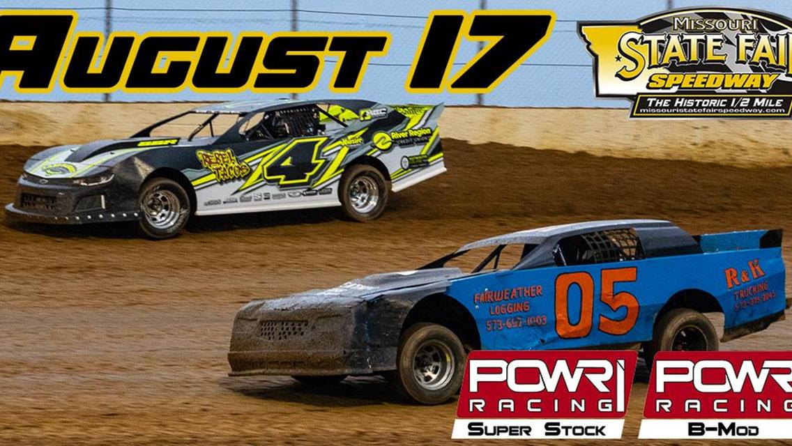 POWRi StockMod and 410 Outlaw Sprints Headline Iconic Missouri State Fair Finale