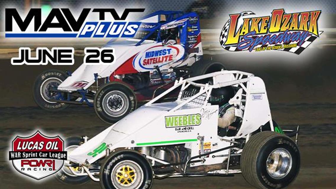 June 26th POWRi WAR Race Rescheduled to Lake Ozark Speedway